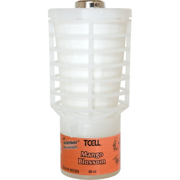 Rubbermaid Commercial Air Freshener Refills, f/T-Cell Dispenser, Mango Blossom, PK 6 RCP402369CT - main